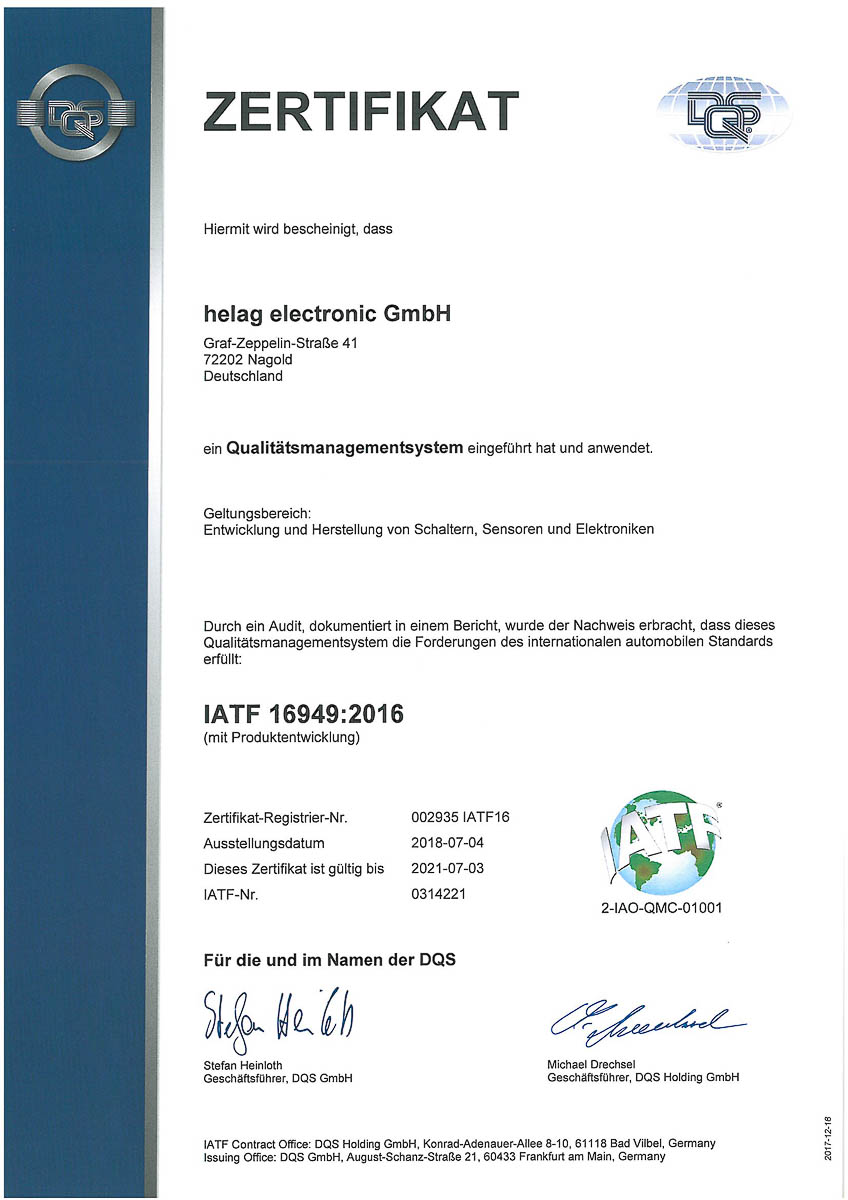 Klick, um Zertifikat als PDF zu laden.