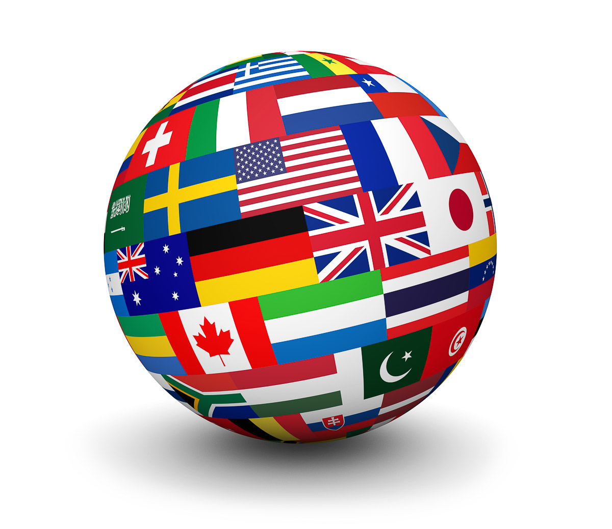 Globalisierung Globe Icons