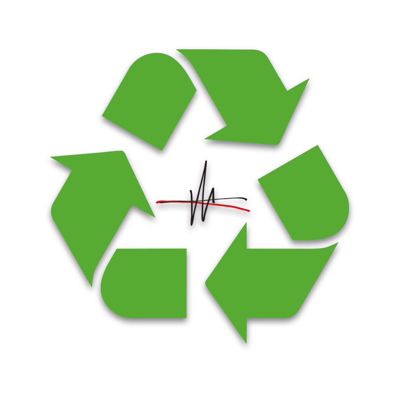 Qualitäts- und Umweltpolitik Recycle Icon helag electronic Nagold